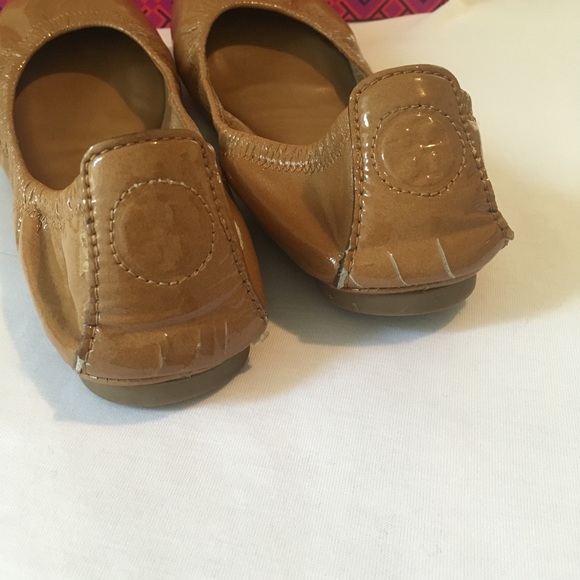 Tory Burch royal tan Eddie flats - Picture 5 of 5